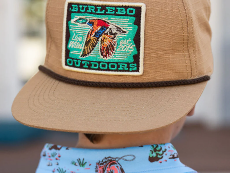 [Burlebo] Youth Cap - Greenhead Patch - Coyote Tan Discount