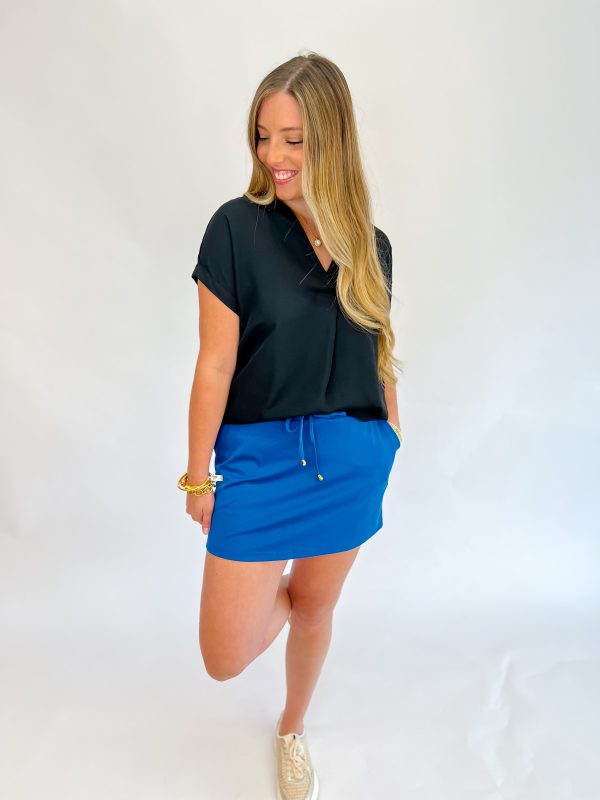 [Jess Lea] Solid Teal Skort Online now